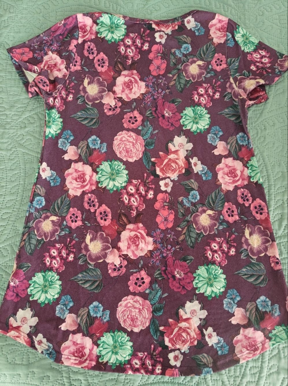 LuLaRoe Top - Floral - Picture 3 of 5